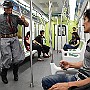 Malambo on Tube.  Jorge Esteban Mansilla: Dancer : Fotos Subte 25 20 Dic 2016