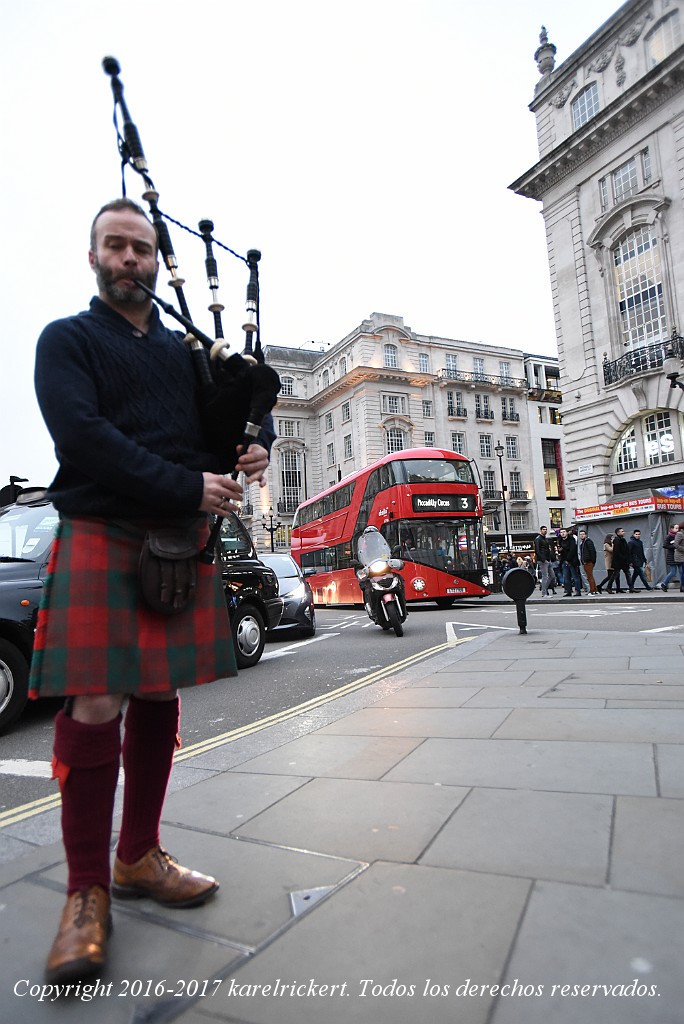 Grand Highland at Picadilly Circus.