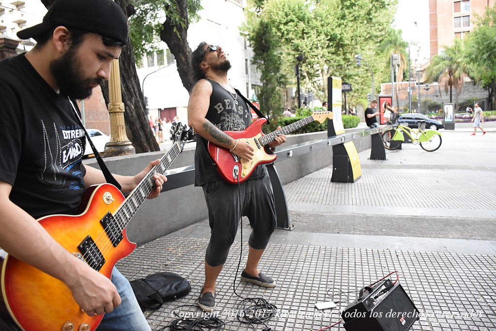 Sidewalk Duel.