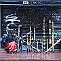 Trio.  Alvaro Illanes: Didgeridoo. Hernán Doño: Didgeridoo. God: Rain. : Fotos San Telmo 6  2 Oct 2016