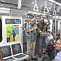 Take The H Train.  Rogelio Juarez: Trumpet.  Guatavo Venturino: Sax. : Fotos Subte 22 16 Dic 2016