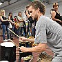 No Kidding.  Juan Manuel Ciovini: Percussion. : Fotos Subte 27 22 Dic 2016