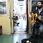 For Himself.  David Luzbelito: Vocal and Guitar. : Fotos Subte 33 7 Ene 2017