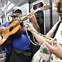 Part Time Knitter.  Piero: Vocal, Guitar and Harp. : Fotos Subte 36 19 Ene 2017