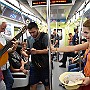 .  Lupe Espeja: Vocal. Matiu Incili: Vocal and Guitar. : Fotos Subte 50 15 Feb 2017