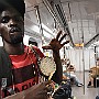 Little Brother.  Ismek: Calabaza Kalimba. Maikol: Percussion. : Fotos Subte 52 18 Feb 2017